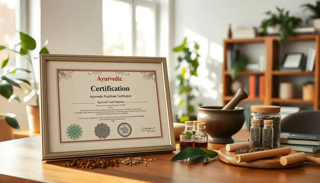 Ayurvedic certification online
