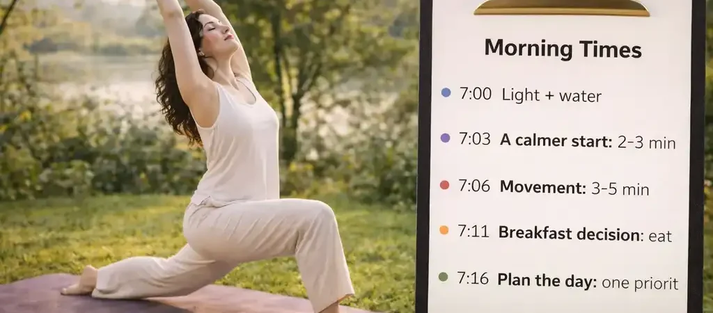 morning routine ayurveda